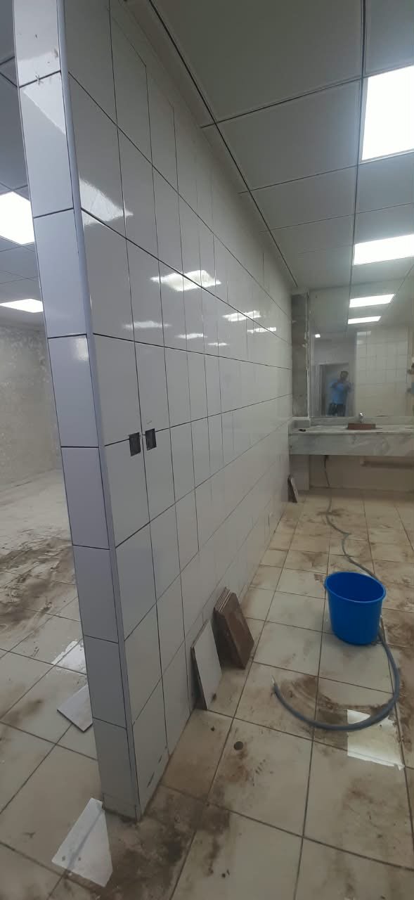 Tiling Bathroom in Dubai Marina - Fixer Guy project